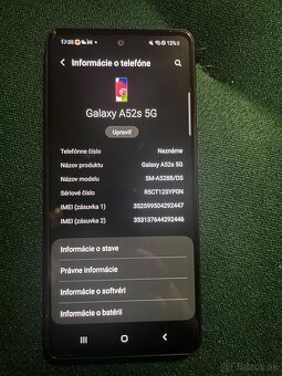 Galaxy A52s 5G Dual - 5