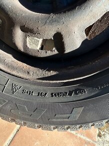 165/70 r13 Zimné pneumatiky na diskoch - 5