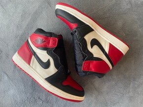 Nike Air Jordan 1 high  červeno-čierne - 5