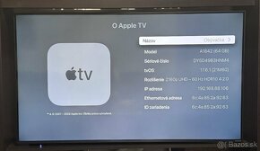 Predám Apple TV 4K 64GB - 5