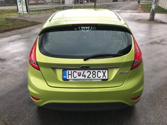 Ford Fiesta 1,25 benzin 60kw 09/2009 kup,na Slovensku - 5