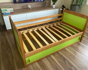 Drevená detská posteľ - 5