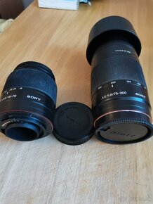 2x objektív Sony - 5