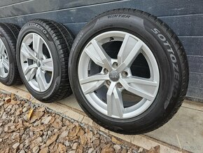 Zimná Sada AUDI A4+Zimné Pneu Pirelli 205/60 R16 - 5