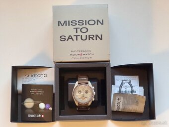 Omega x Swatch, Mission to the Saturn - 5