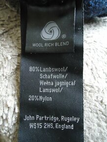 Vlnený sveter John Partridge (anglicko), vel. M - 5