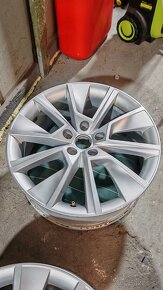 Original Škoda Braga Silver 5x112 r18 7.5j - 5