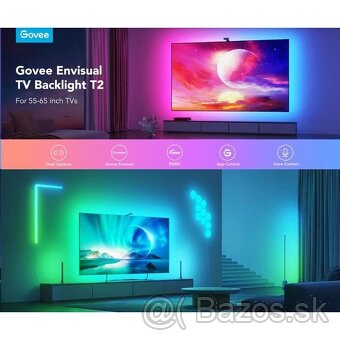 Govee – Envisual TV Backlight T2 s duálnymi kamerami 45 – 65 - 5