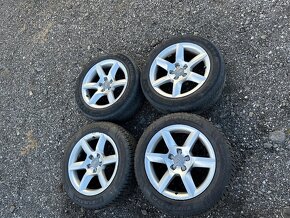 Elektrony 5x112 Audi r17 zimné 225/55 - 5