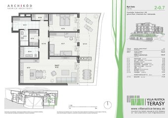 PREDAJ - 3-izbový byt v projekte VILLA RUSTICA-TERASY 2, Dúb - 5