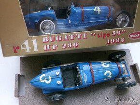 mix Bugatti od  ELIGOR,BRUMM a SOLIDO mierka 1:43 - 5