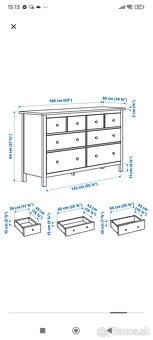 Komoda HEMNES Ikea - 5