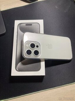 iPhone 15 PRO 128GB White Titanium - 91% BATERIA - ZÁRUKA - 5