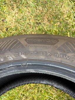 Letné pneu 215/55 R17 Goodyear 4 kusy - 5