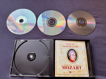 3CD Klasická hudba Wolfgang Amadeus Mozart nepoužívané - 5