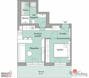 Exkluzívny apartmán s vlastnou saunou v srdci Vysokých Tatie - 5