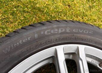 Predám 17´´ALU Dezent 5x108 zimné Hankook 215/50 R17 95V - 5