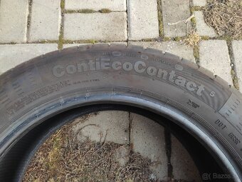 Predám letné pneu Continental 215/55R17 - 5