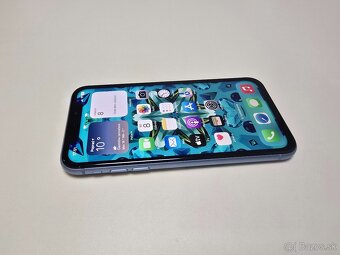 APPLE IPHONE XR 128GB BLUE,ZDRAVIE BATÉRIE 100% - 5