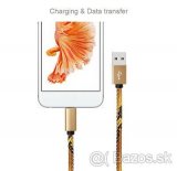 nabijaci kabel Android Micro USB a iPhone Lightning Hadia ko - 5