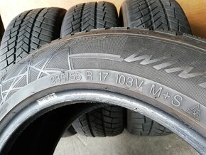 235/55 r17 zimné pneumatiky 6-7mm - 5