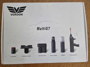 Wapka, kompresor, vysávač , powerbank Vordon MultiG7 - 5