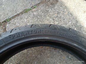 Moto pneu sada PIRELLI 180 55 17 a 120 70 17 - 5