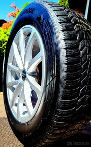 alu R17 5x112, zimné pneu 225/60, orig. Audi A6 - 5