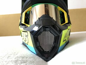 Prilba AGV AX-8 Evo Rossi Soleluna - 5