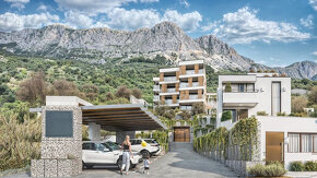 2izb, Podgora, 55m2, luxusný komplex, parking, terasa, 250m - 5