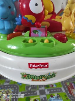 hopsadlo Fisher Price Tropical Forest Rotary Forest - 5