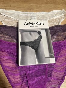 Nohavičky Calvin Klein Underwear 3-pak original velkost M - 5