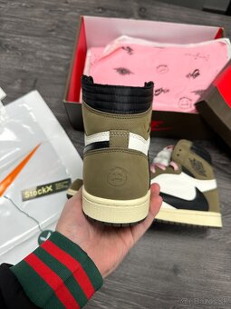 Nike x Travis Scott Air Jordan 1 leather - 5