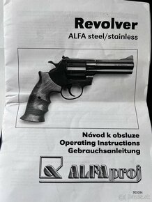 Revolver ALFA Steel 3540 Black .357 Mag - 5