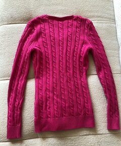 ————-—-Ružový sveter Retro Jeans S/36, 15.90 E————- - 5