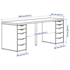 Stolička+stol pre 2 IKEA /lampa+nastenka/ ZADARMO - 5