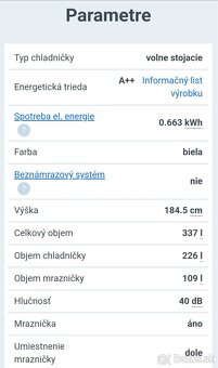 Chladnička + mraznička znacky ZANUSSI ZRB36104WA - 5