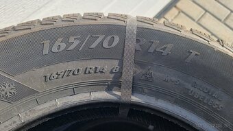 Predám 4 ks nové zimné pneu 165/70 R14 - 5