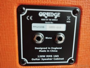 Gitarový reprobox Orange PPC212 OB open back, - 5