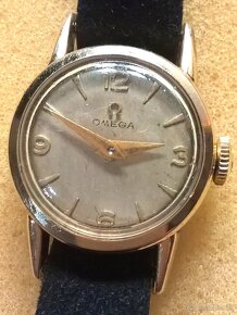 OMEGA de Ville kalibr 244, rok 1954 Silne zlacene - 40mikr. - 5