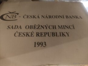 Sada mincí ČR 1993 - 5