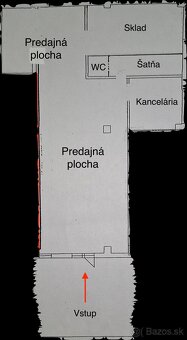 Prenájom - Obchodný priestor 186m2 v OC Grunt (Billa) - 5