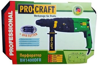 Príklepová vrtačka ProCraft 1400W SDS+ - 5