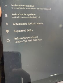 Tablet 64GB Lenovo Tab M10 FHD Plus - 5