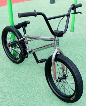 Mafiabikes Madmain 18” chrome freestyle BMX - 5