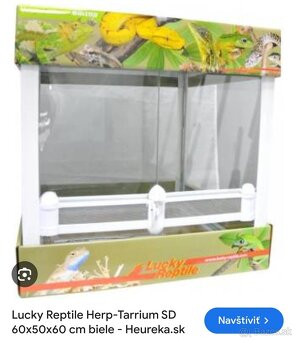 PREDAM TERARIUM LUCKY REPTILE 60x50x60 BIELE - 5