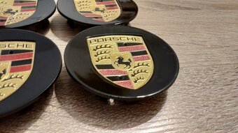 Porsche stredové krytky do kolies 76mm / 65mm viac fareb PO - 5