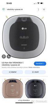 Roboticky vysávač LG - 5