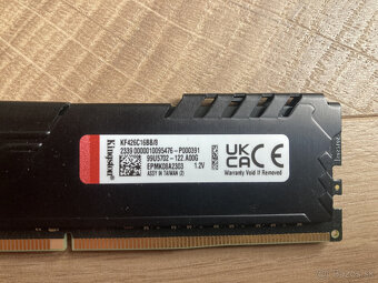 RAM - Kingston FURY 2 x 8 GB  DDR4 2666 MHz CL16 Beast - 5