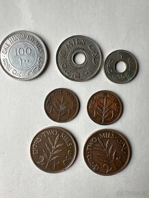 Mince Palestína 1927 , 1940,1942 cena spolu 25€ - 5